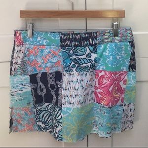 Lilly Pulitzer “Patchwork” Skort